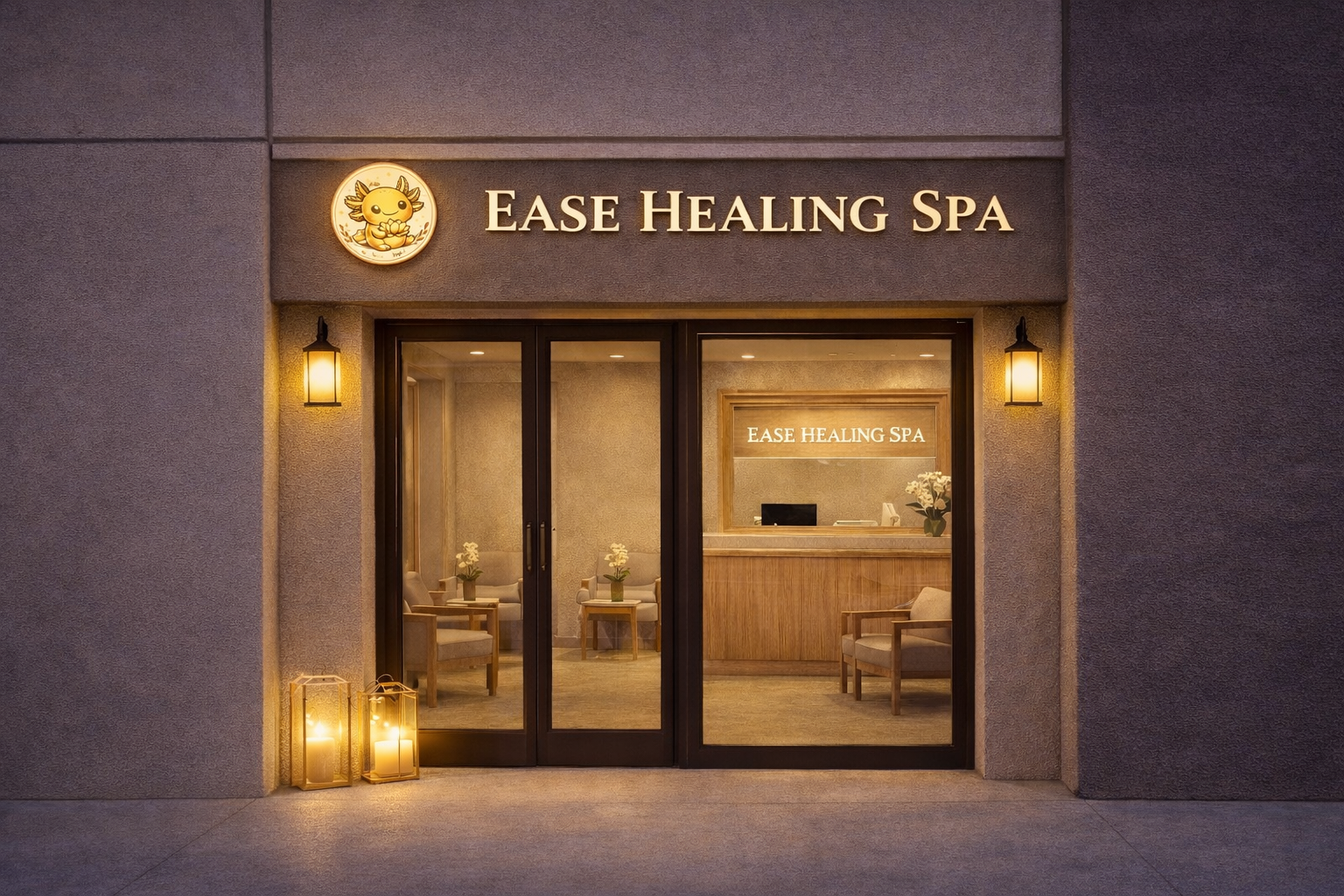 EASE HEALING SPA Storefront